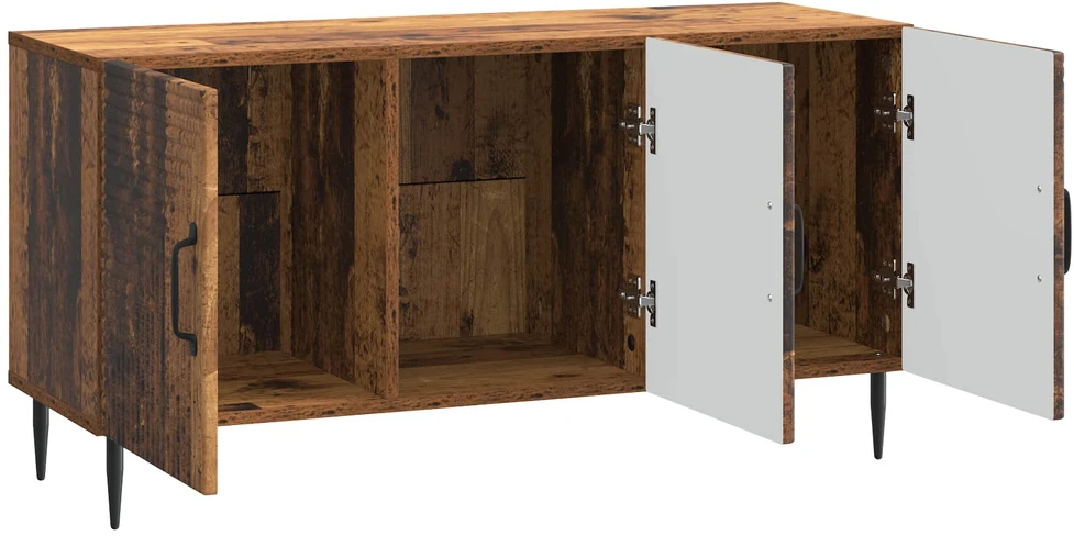 TV staliukas Televizoriaus spintelė Sendintos medienos 99 x 34,5 x 50 cm