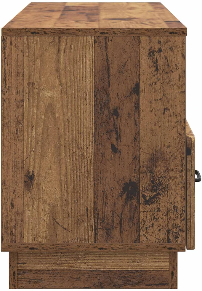 TV staliukas Televizoriaus spintelė Sendintos medienos 102 x 34,5 x 47 cm