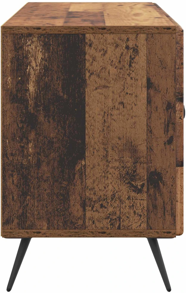 TV staliukas Televizoriaus spintelė Sendintos medienos 99 x 34,5 x 50 cm