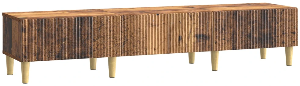 TV staliukas Televizoriaus spintelė Sendintos medienos 147 x 34,5 x 30 cm