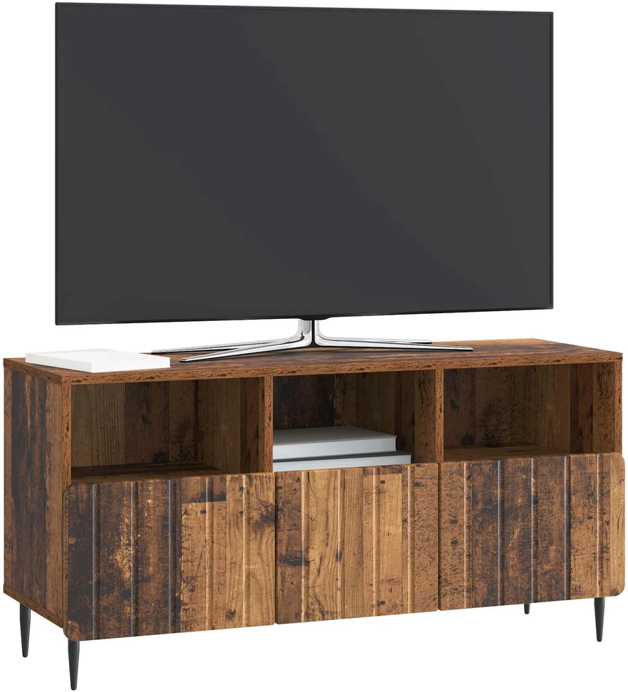 Televizoriaus spintelė Sendintos medienos 102 x 34,5 x 50 cm