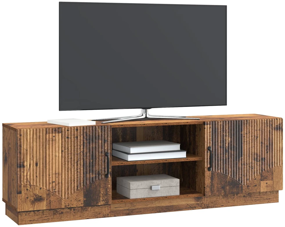 TV staliukas Televizoriaus spintelė Sendintos medienos 150 x 31 x 47 cm