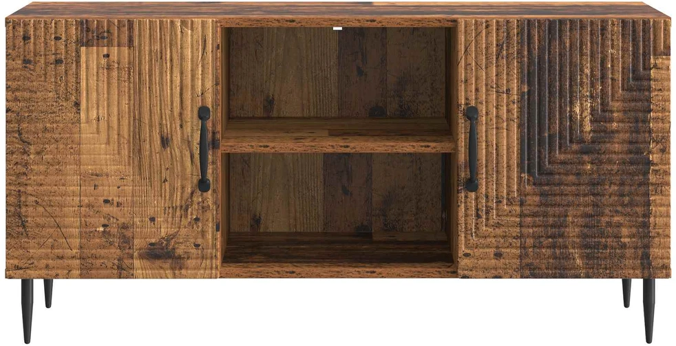 TV staliukas Televizoriaus spintelė Sendintos medienos 102 x 34,5 x 50 cm