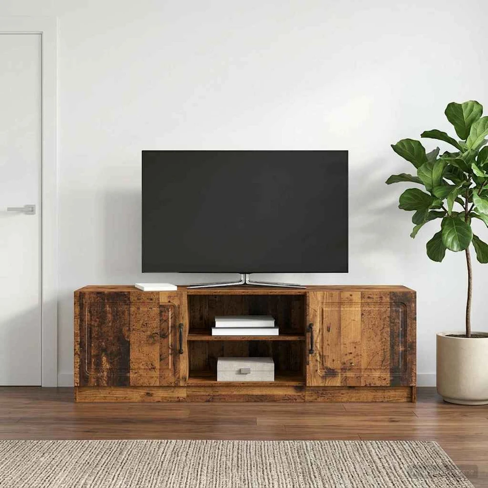 TV staliukas Televizoriaus spintelė Sendintos medienos 150 x 31 x 47 cm