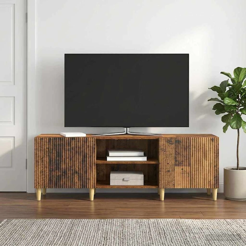 TV staliukas Televizoriaus spintelė Sendintos medienos 150 x 31 x 50 cm