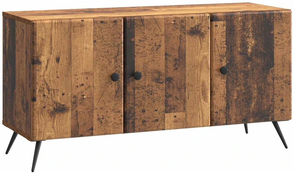 TV staliukas Televizoriaus spintelė Sendintos medienos 99 x 34,5 x 50 cm