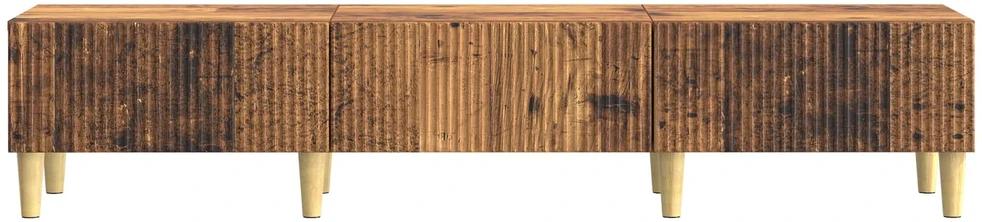 TV staliukas Televizoriaus spintelė Sendintos medienos 147 x 34,5 x 30 cm