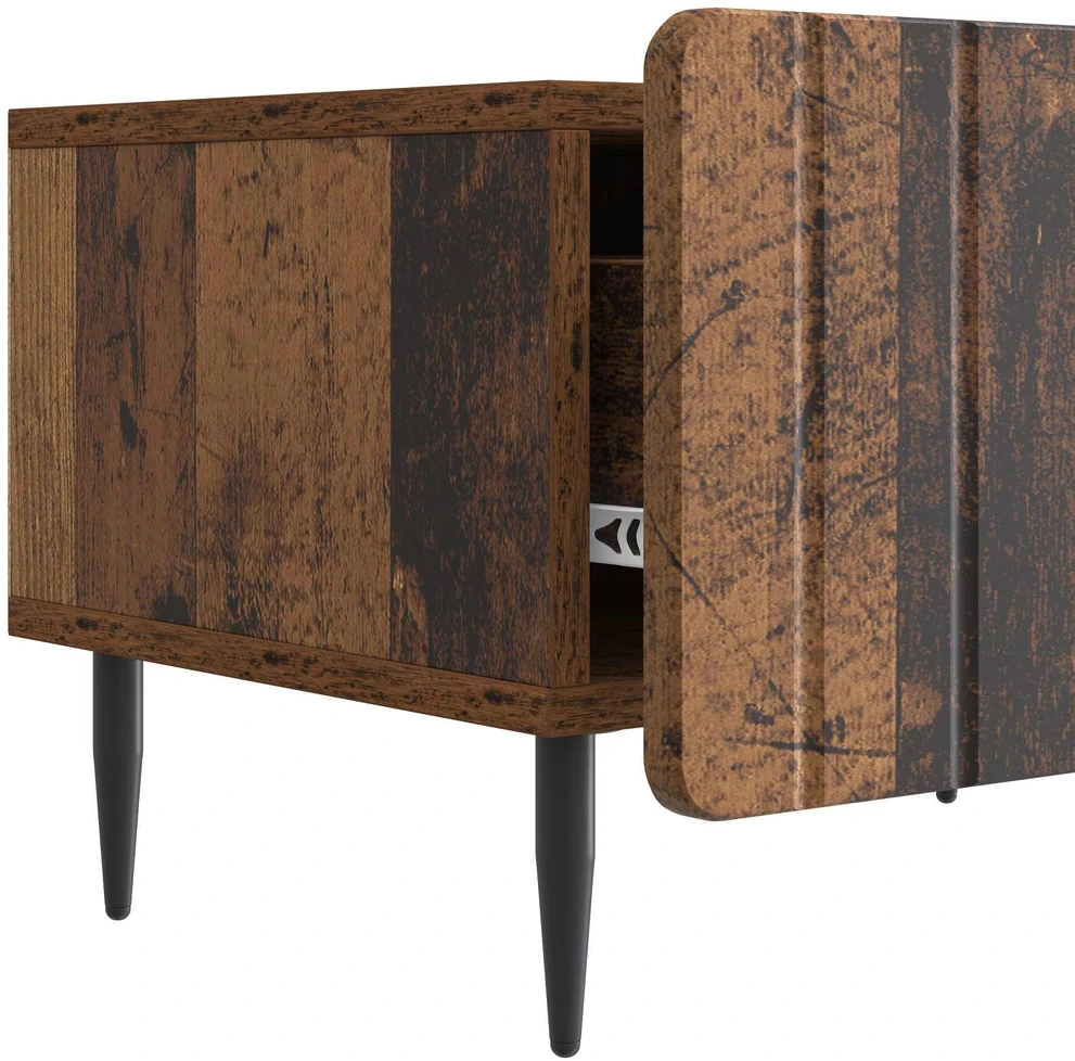 TV staliukas Televizoriaus spintelė Sendintos medienos 147 x 34,5 x 32 cm