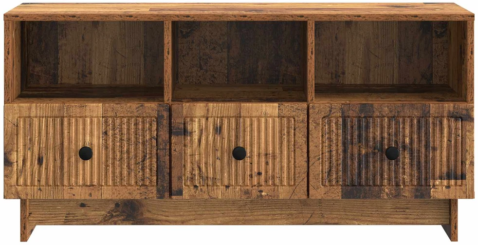 TV staliukas Televizoriaus spintelė Sendintos medienos 102 x 34,5 x 50 cm