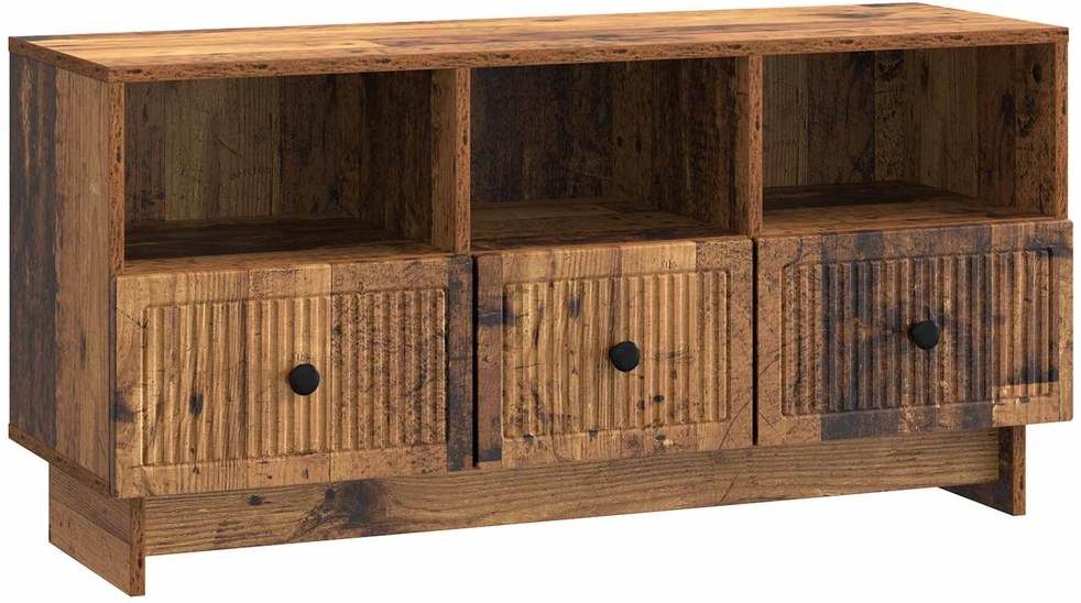 TV staliukas Televizoriaus spintelė Sendintos medienos 102 x 34,5 x 50 cm