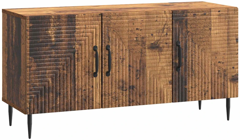 TV staliukas Televizoriaus spintelė Sendintos medienos 99 x 34,5 x 50 cm