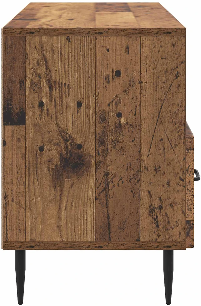 TV staliukas Televizoriaus spintelė Sendintos medienos 102 x 34,5 x 50 cm