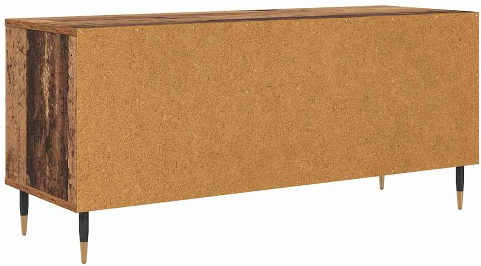 TV staliukas Televizoriaus spintelė Senovinis medis 100 x 34,5 x 44,5 cm