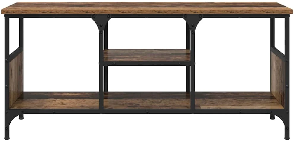 TV staliukas Televizoriaus spintelė Senovinis medis 100 x 35 x 45 cm