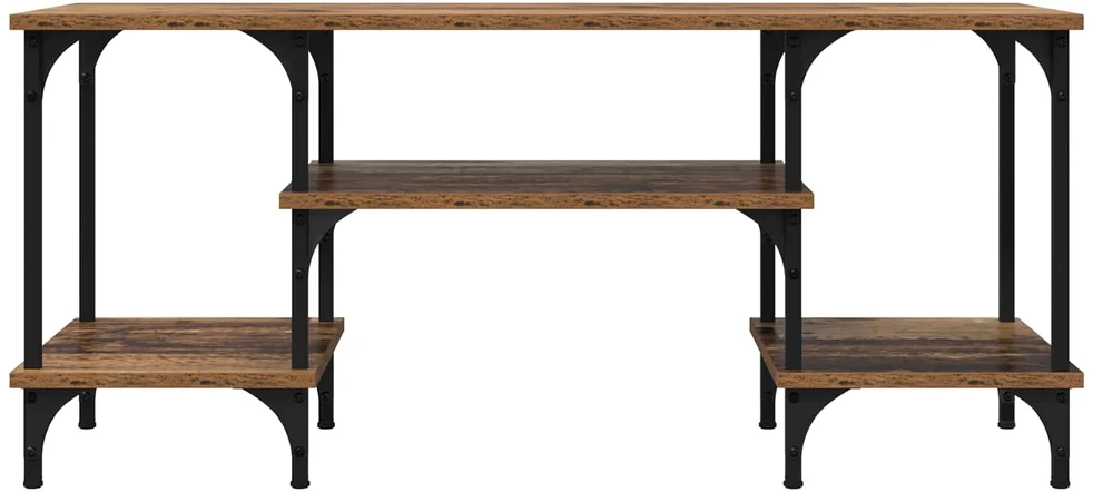 TV staliukas Televizoriaus spintelė Senovinis medis 102 x 35 x 45,5 cm