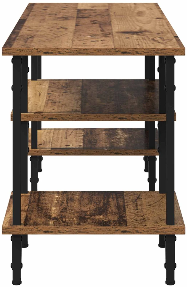 TV staliukas Televizoriaus spintelė Senovinis medis 102 x 35 x 45,5 cm