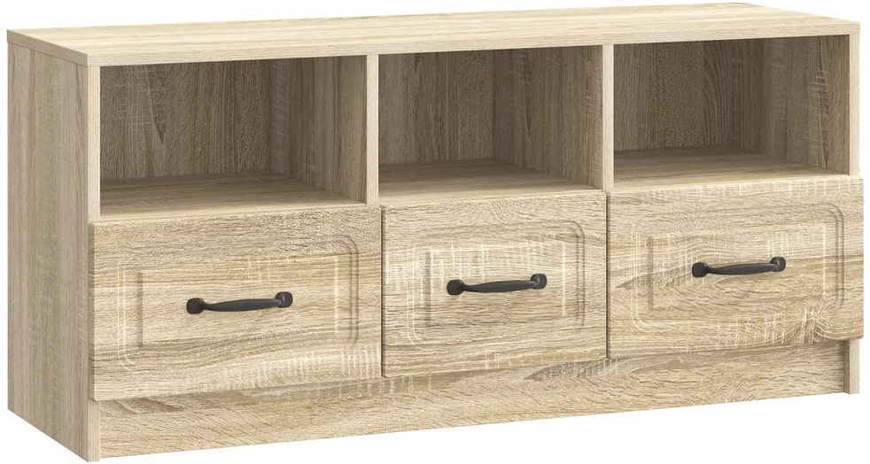 TV staliukas Televizoriaus spintelė Sonoma ąžuolas 102 x 34,5 x 47 cm