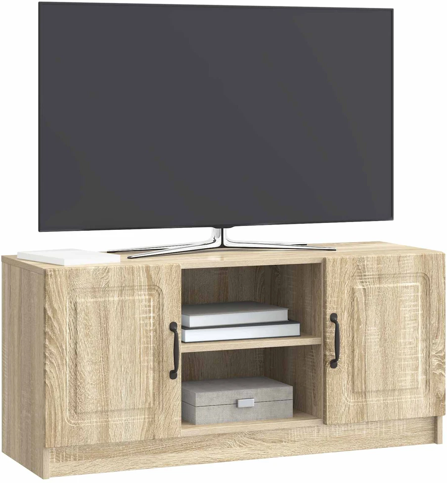 TV staliukas Televizoriaus spintelė Sonoma ąžuolas 102 x 34,5 x 47 cm