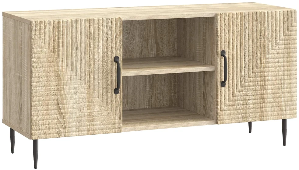 TV staliukas Televizoriaus spintelė Sonoma ąžuolas 102 x 34,5 x 50 cm