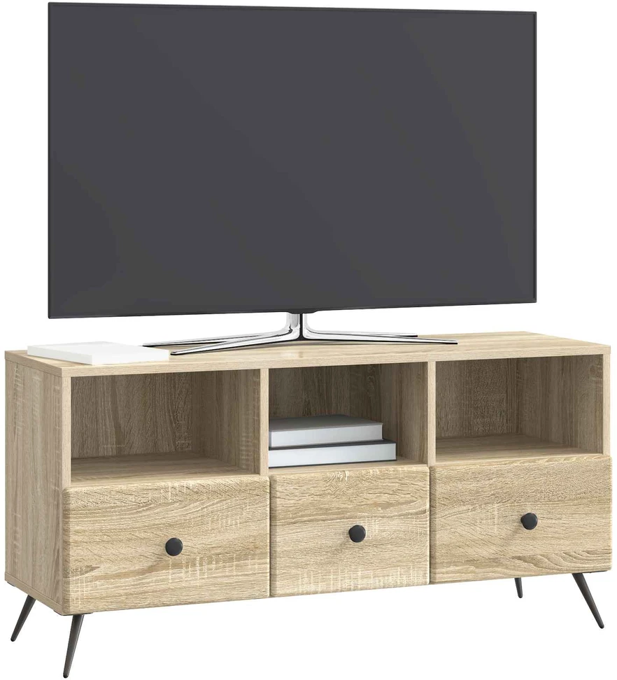 TV staliukas Televizoriaus spintelė Sonoma ąžuolas 102 x 34,5 x 50 cm