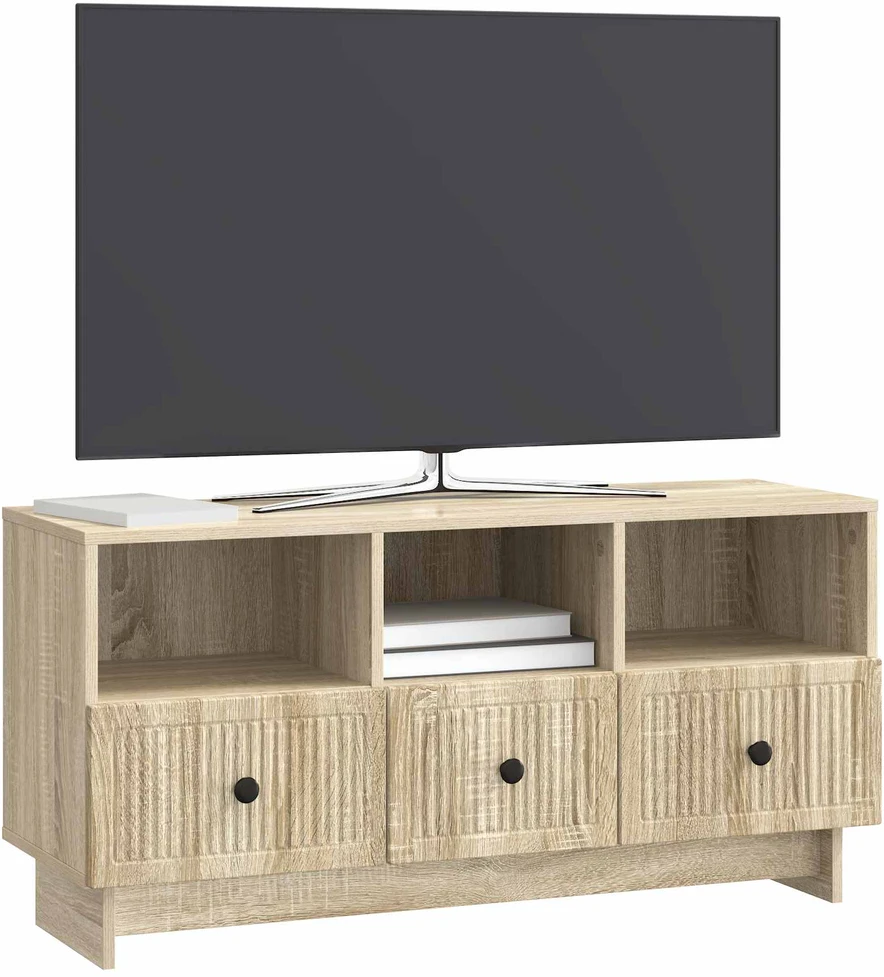 TV staliukas Televizoriaus spintelė Sonoma ąžuolas 102 x 34,5 x 50 cm