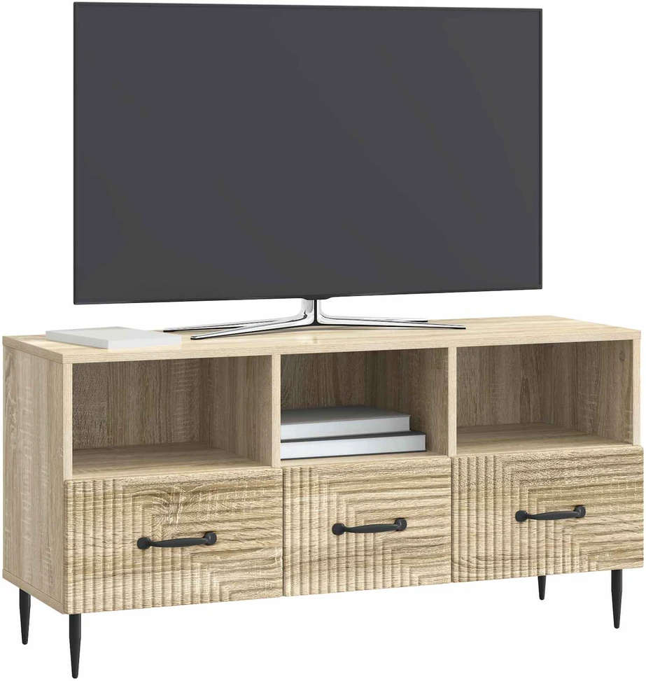 TV staliukas Televizoriaus spintelė Sonoma ąžuolas 102 x 34,5 x 50 cm