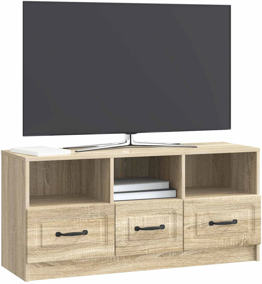 TV staliukas Televizoriaus spintelė Sonoma ąžuolas 102 x 34,5 x 47 cm