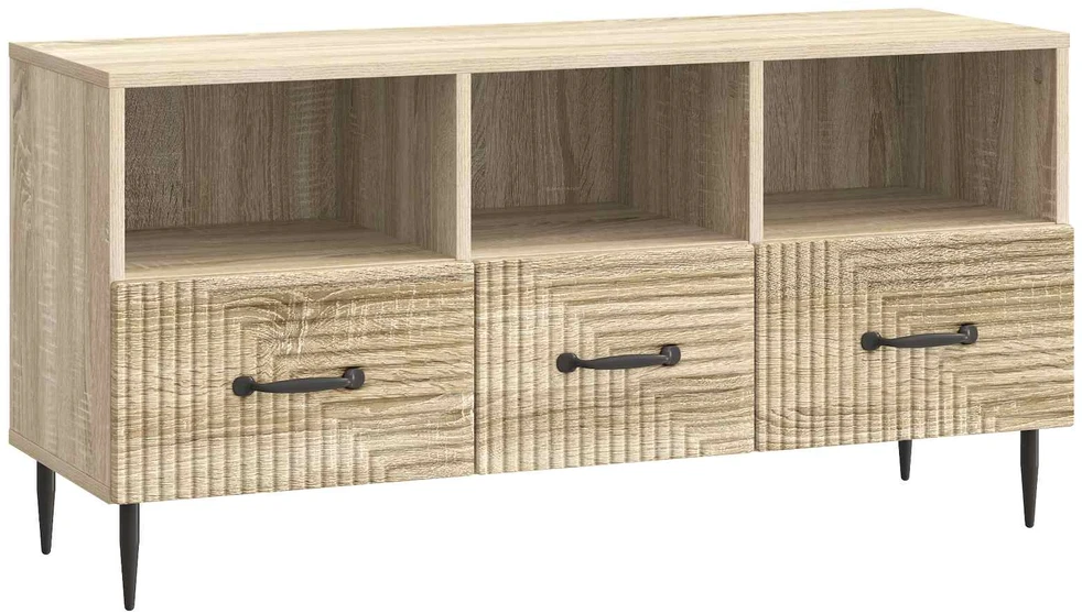TV staliukas Televizoriaus spintelė Sonoma ąžuolas 102 x 34,5 x 50 cm