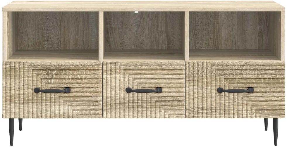 TV staliukas Televizoriaus spintelė Sonoma ąžuolas 102 x 34,5 x 50 cm