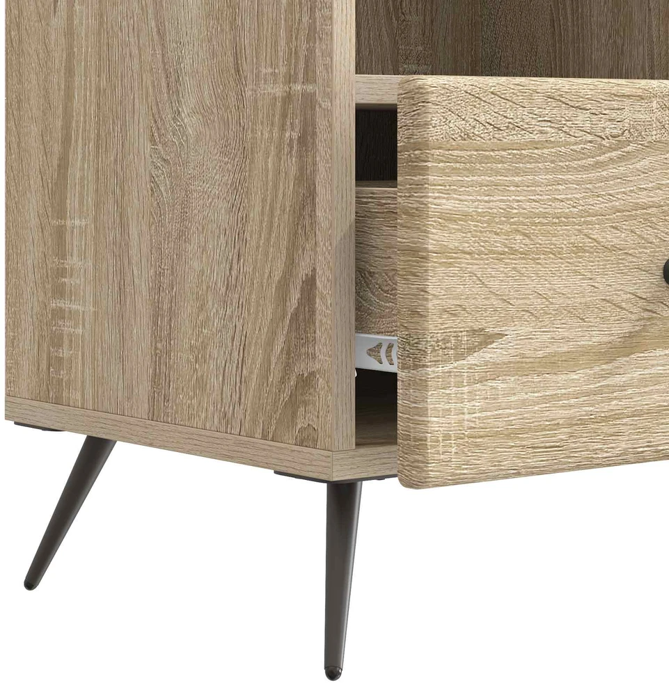 TV staliukas Televizoriaus spintelė Sonoma ąžuolas 102 x 34,5 x 50 cm