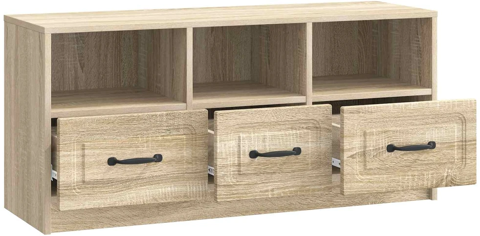 TV staliukas Televizoriaus spintelė Sonoma ąžuolas 102 x 34,5 x 47 cm
