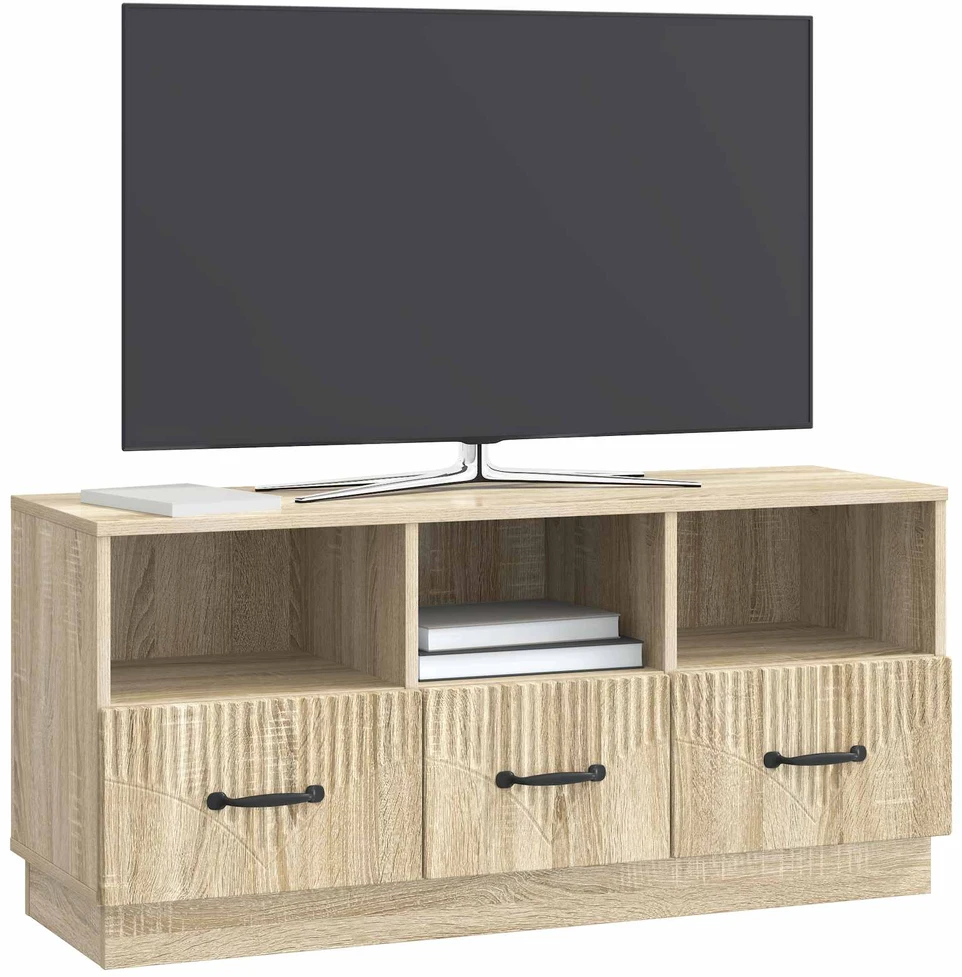 TV staliukas Televizoriaus spintelė Sonoma ąžuolas 102 x 34,5 x 47 cm