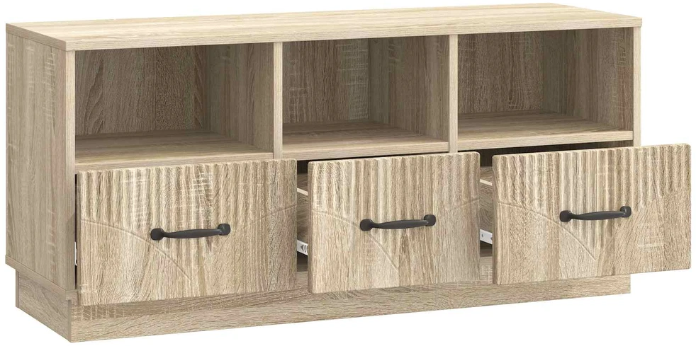 TV staliukas Televizoriaus spintelė Sonoma ąžuolas 102 x 34,5 x 47 cm