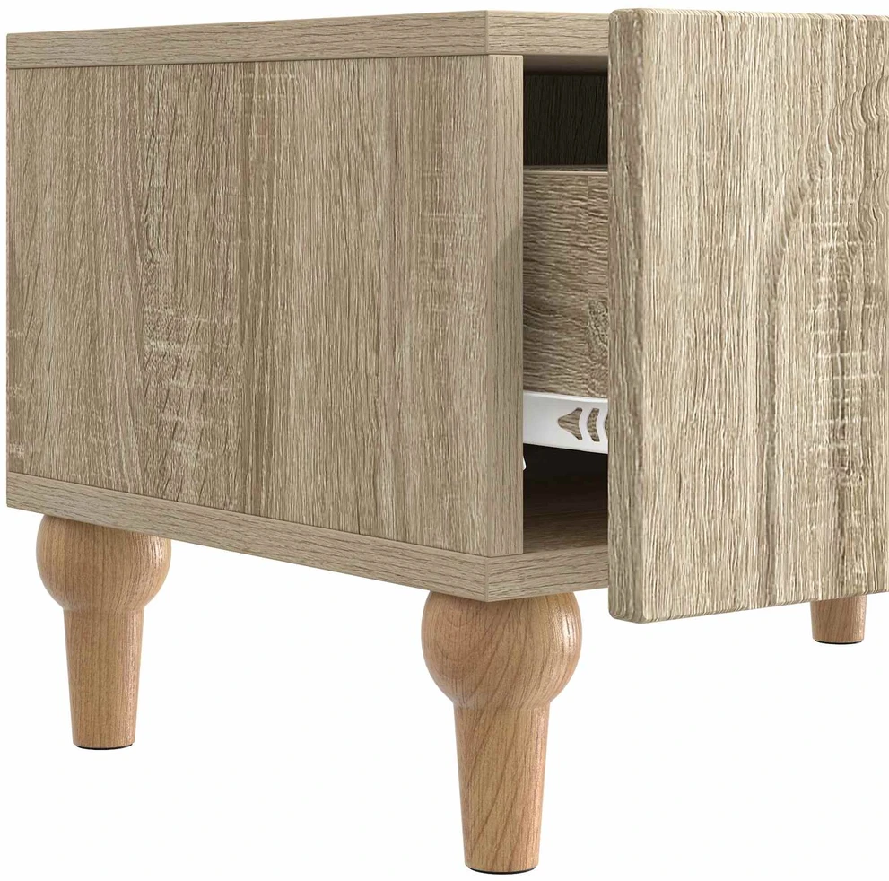 TV staliukas Televizoriaus spintelė Sonoma ąžuolas 147 x 34,5 x 30 cm