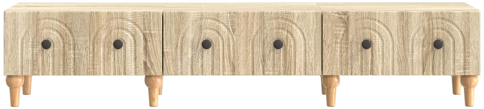 TV staliukas Televizoriaus spintelė Sonoma ąžuolas 147 x 34,5 x 30 cm