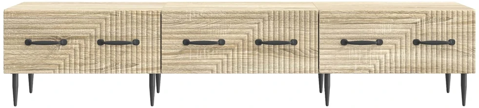 TV staliukas Televizoriaus spintelė Sonoma ąžuolas 147 x 34,5 x 30 cm
