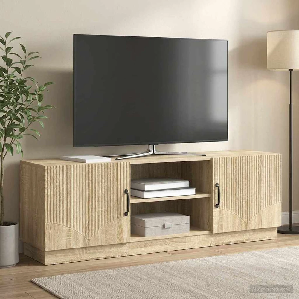 TV staliukas Televizoriaus spintelė Sonoma ąžuolas 150 x 31 x 47 cm