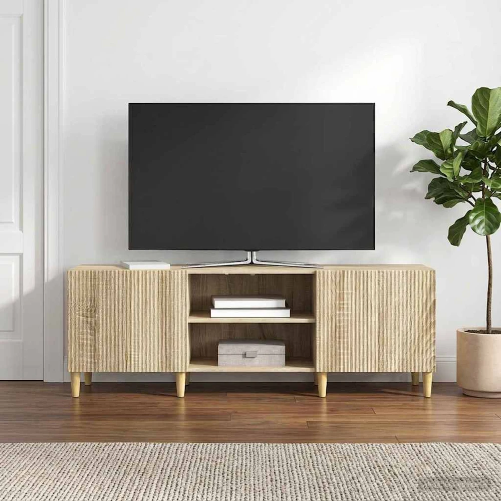 TV staliukas Televizoriaus spintelė Sonoma ąžuolas 150 x 31 x 50 cm