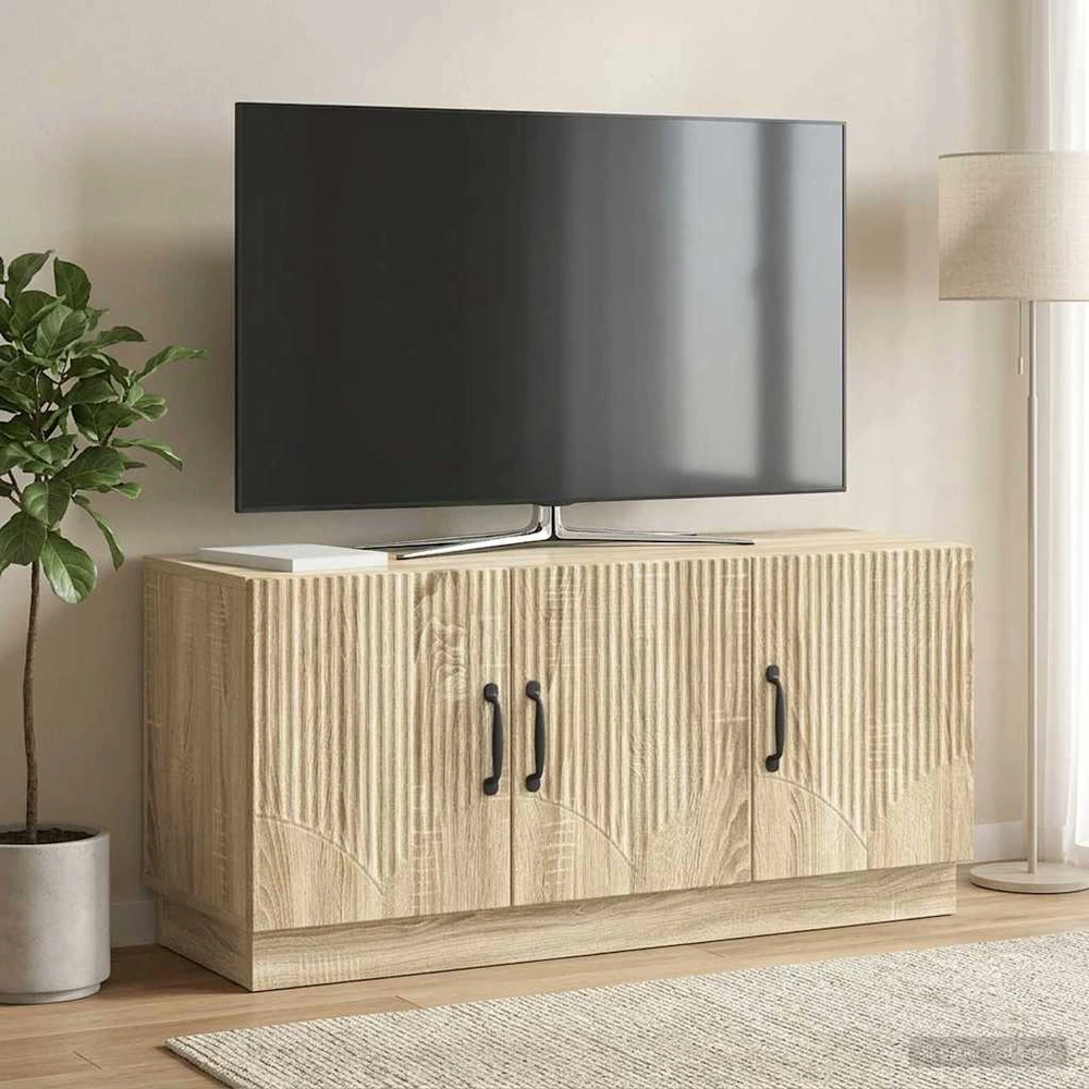 TV staliukas Televizoriaus spintelė Sonoma ąžuolas 99 x 34,5 x 47 cm