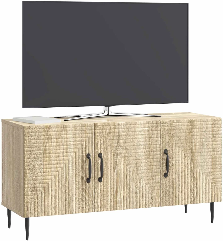 TV staliukas Televizoriaus spintelė Sonoma ąžuolas 99 x 34,5 x 50 cm
