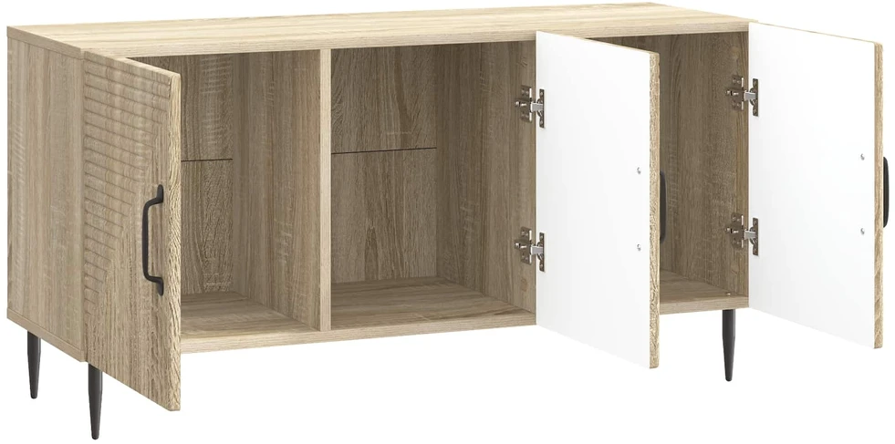 TV staliukas Televizoriaus spintelė Sonoma ąžuolas 99 x 34,5 x 50 cm