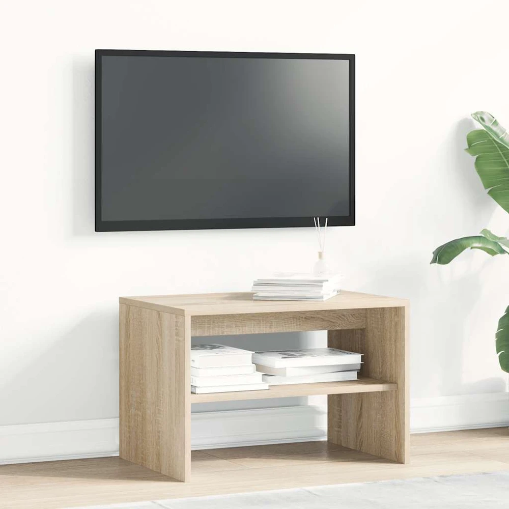 TV staliukas televizoriaus spintelė Sonoma ąžuolas Engineered Wood
