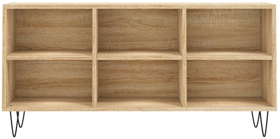 TV staliukas Televizoriaus spintelė, sonoma ąžuolo, 103,5x30x50cm, mediena