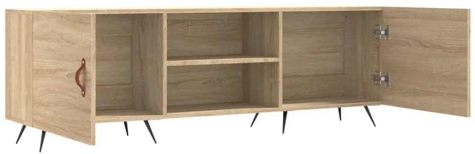 TV staliukas Televizoriaus spintelė, sonoma ąžuolo, 150x30x50cm, mediena