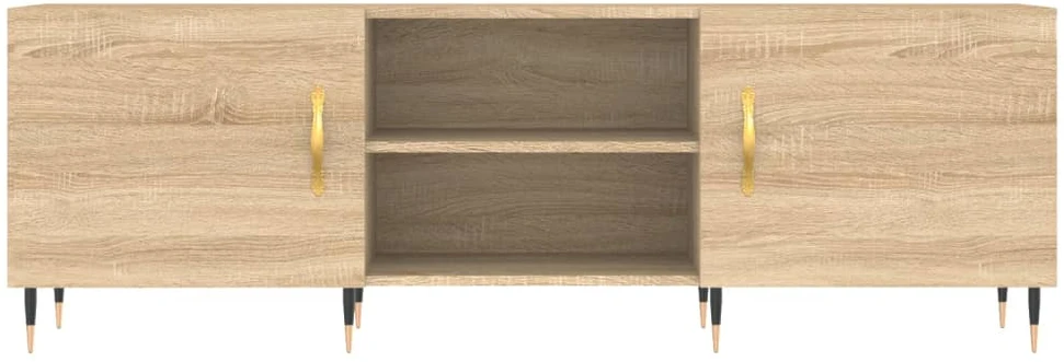 TV staliukas Televizoriaus spintelė, sonoma ąžuolo, 150x30x50cm, mediena