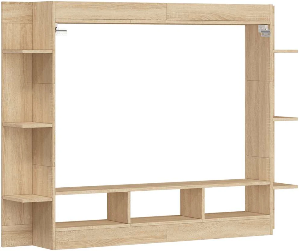 TV staliukas Televizoriaus spintelė, sonoma ąžuolo, 152x22x113cm, mediena