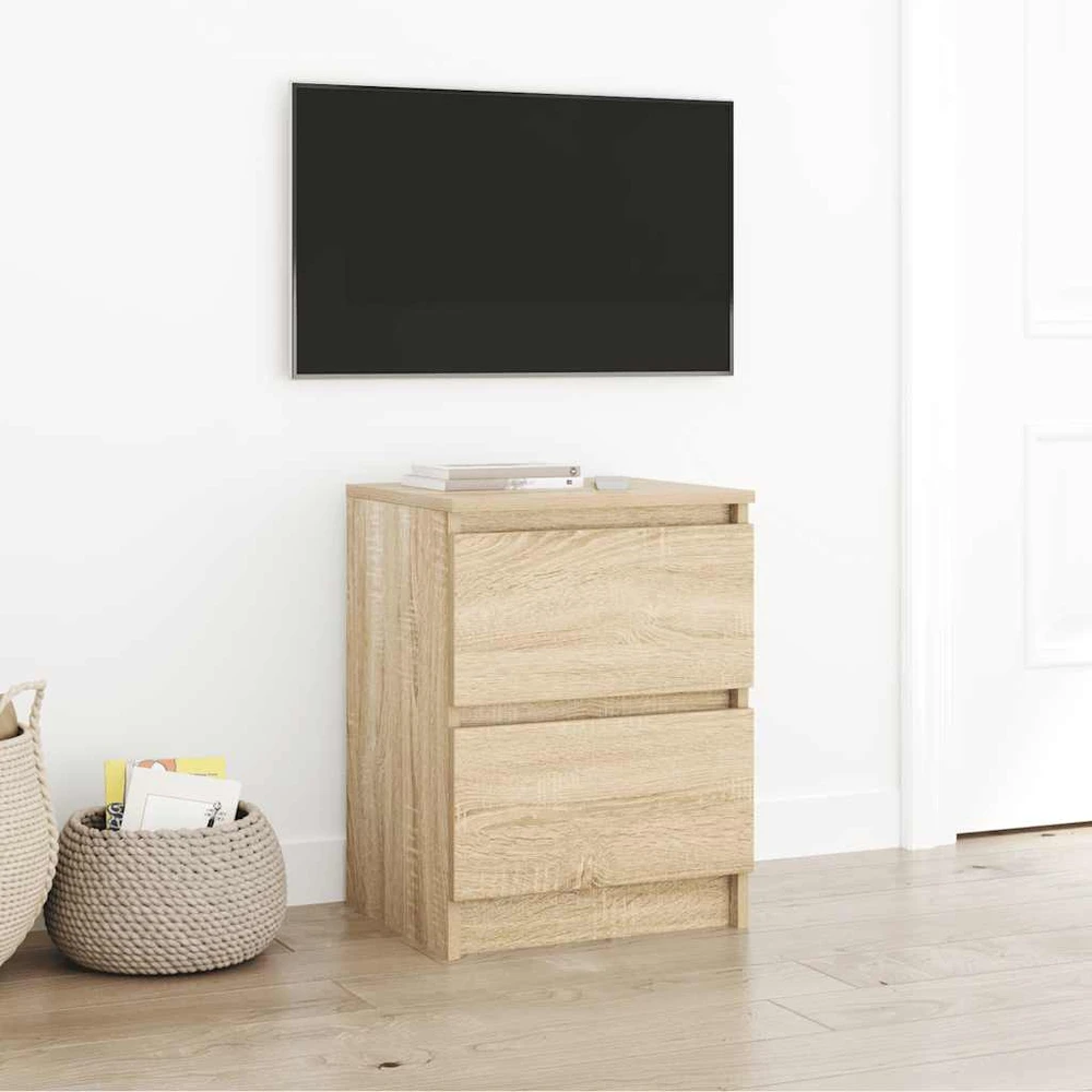 TV staliukas Televizoriaus spintelė, sonoma ąžuolo, 40x35x54cm, mediena
