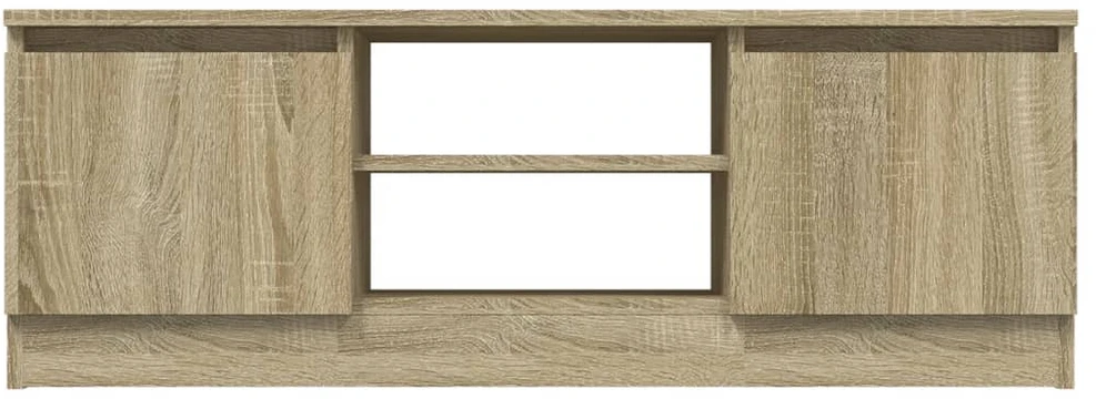 TV staliukas Televizoriaus spintelė su durelėmis, ąžuolo, 102x30x36cm