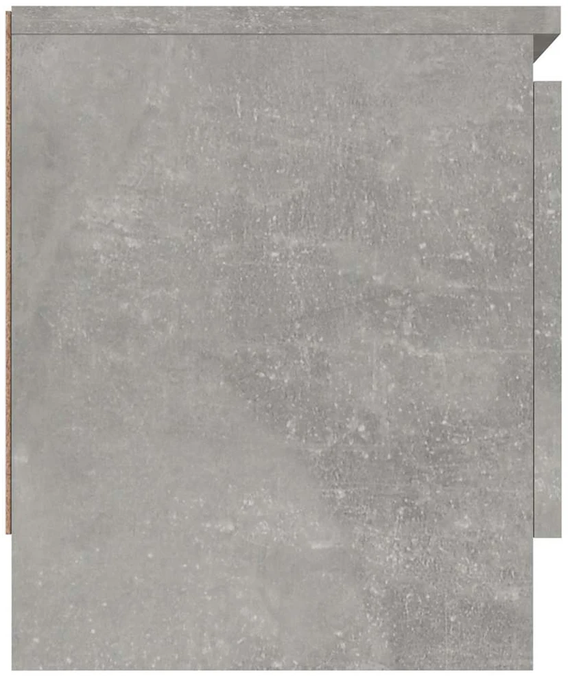 TV staliukas Televizoriaus spintelė su durelėmis, betono pilka, 102x30x36cm