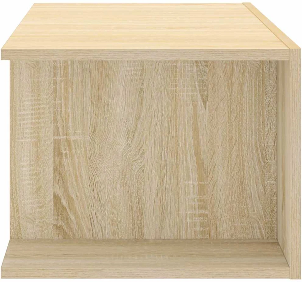 TV staliukas Televizoriaus spintelė su LED apšvietimu, ąžuolo, 90x39x30cm